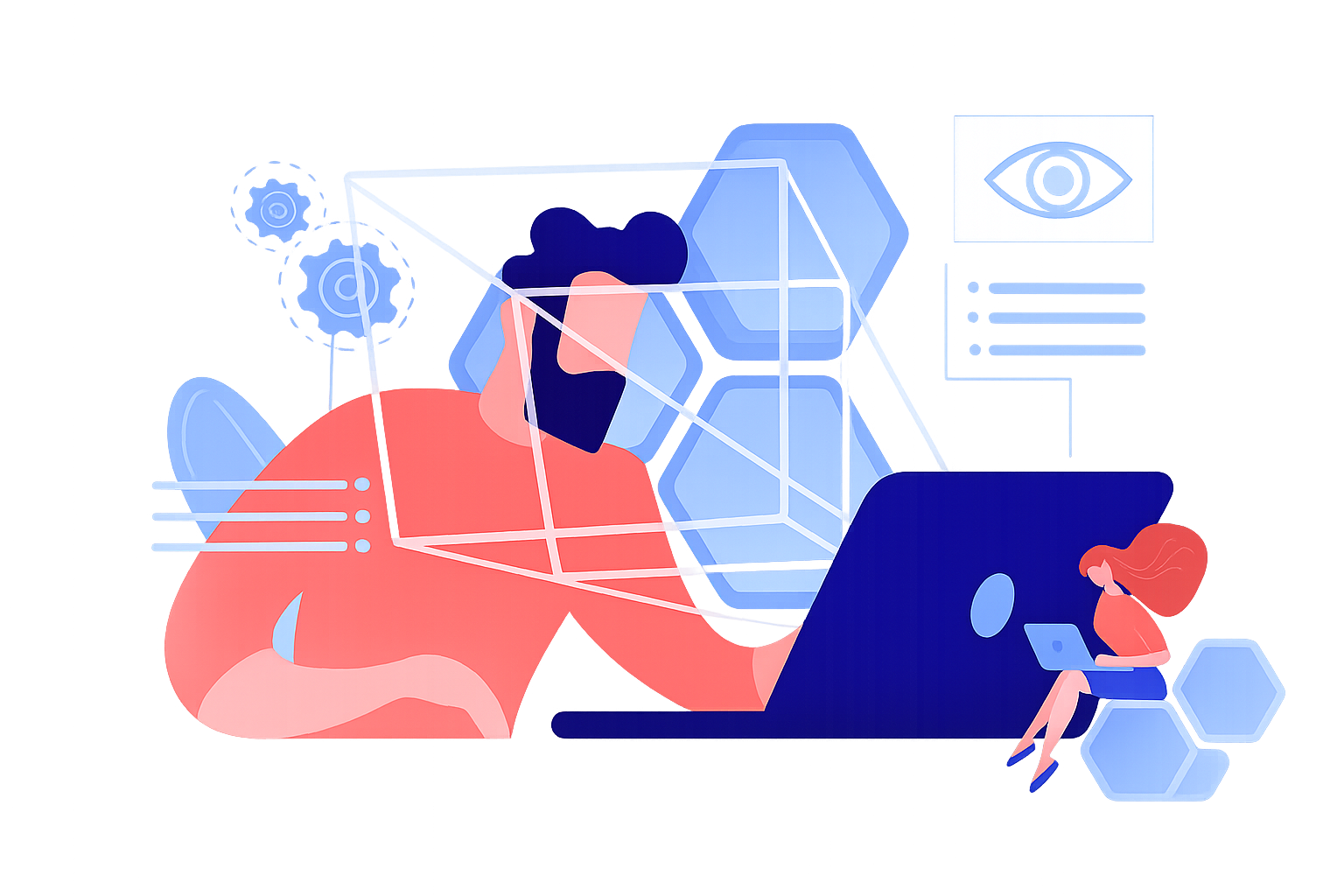 Operating clarity illustration